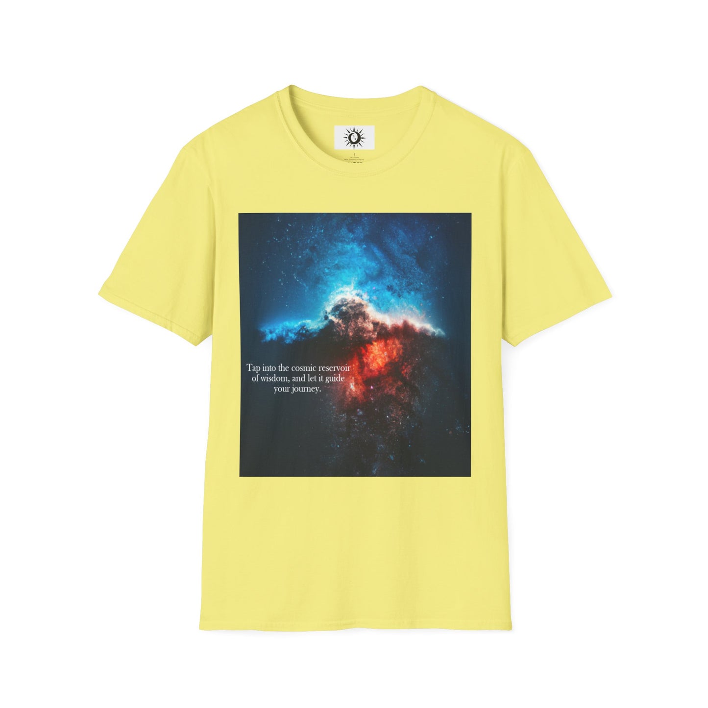 The cosmic reservoir of wisdom Unisex Softstyle T-Shirt