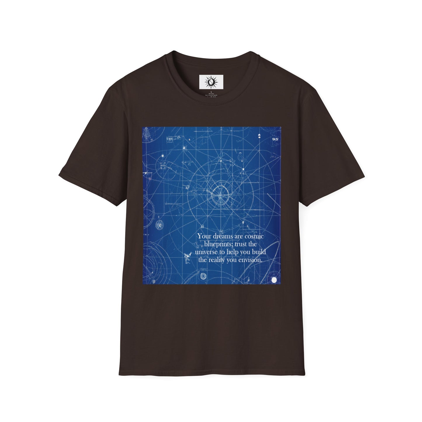 Cosmic blueprints Unisex Softstyle T-Shirt