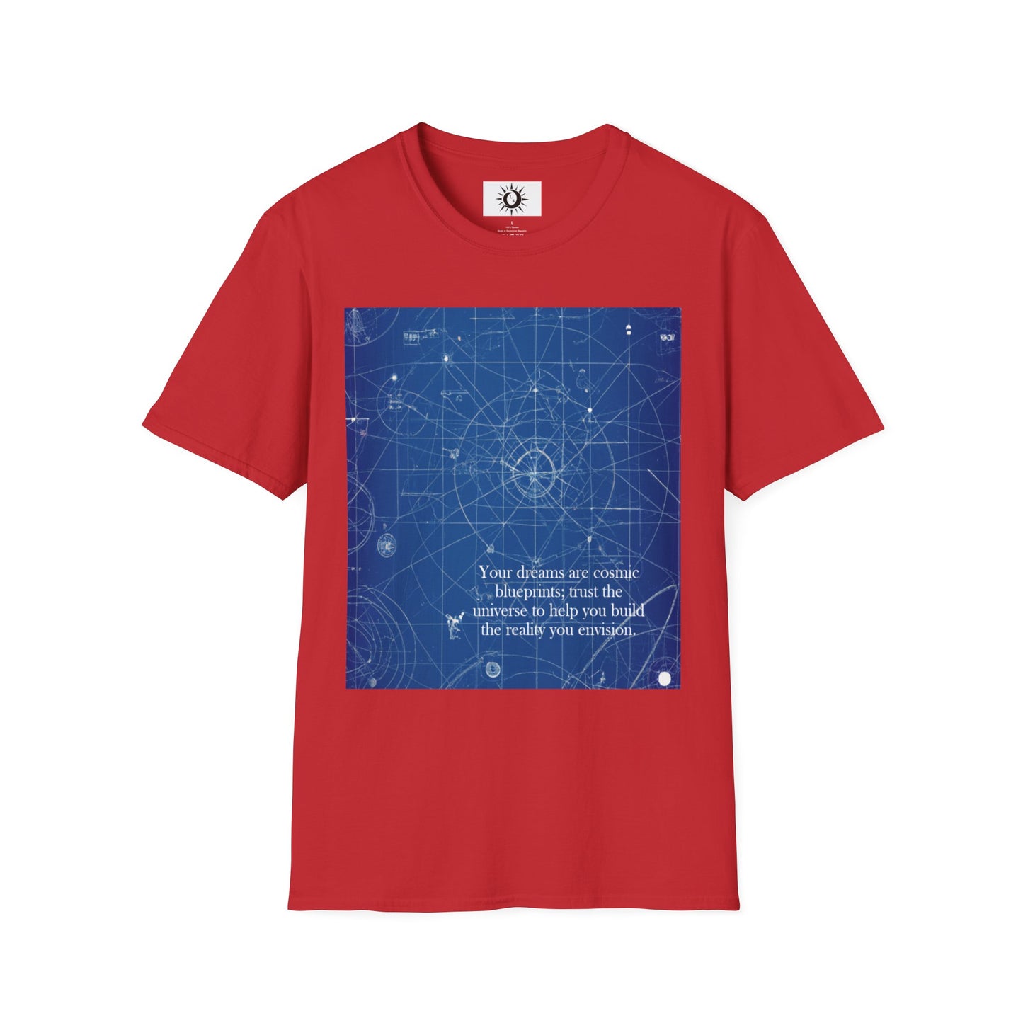 Cosmic blueprints Unisex Softstyle T-Shirt