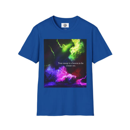 Beacon in the cosmic sea Unisex Softstyle T-Shirt