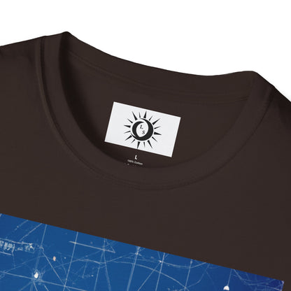 Cosmic blueprints Unisex Softstyle T-Shirt