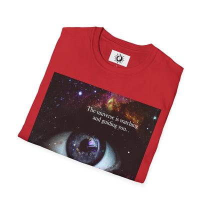 The universe is watching Unisex Softstyle T-Shirt