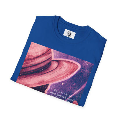 The fabric of the universe Unisex Softstyle T-Shirt