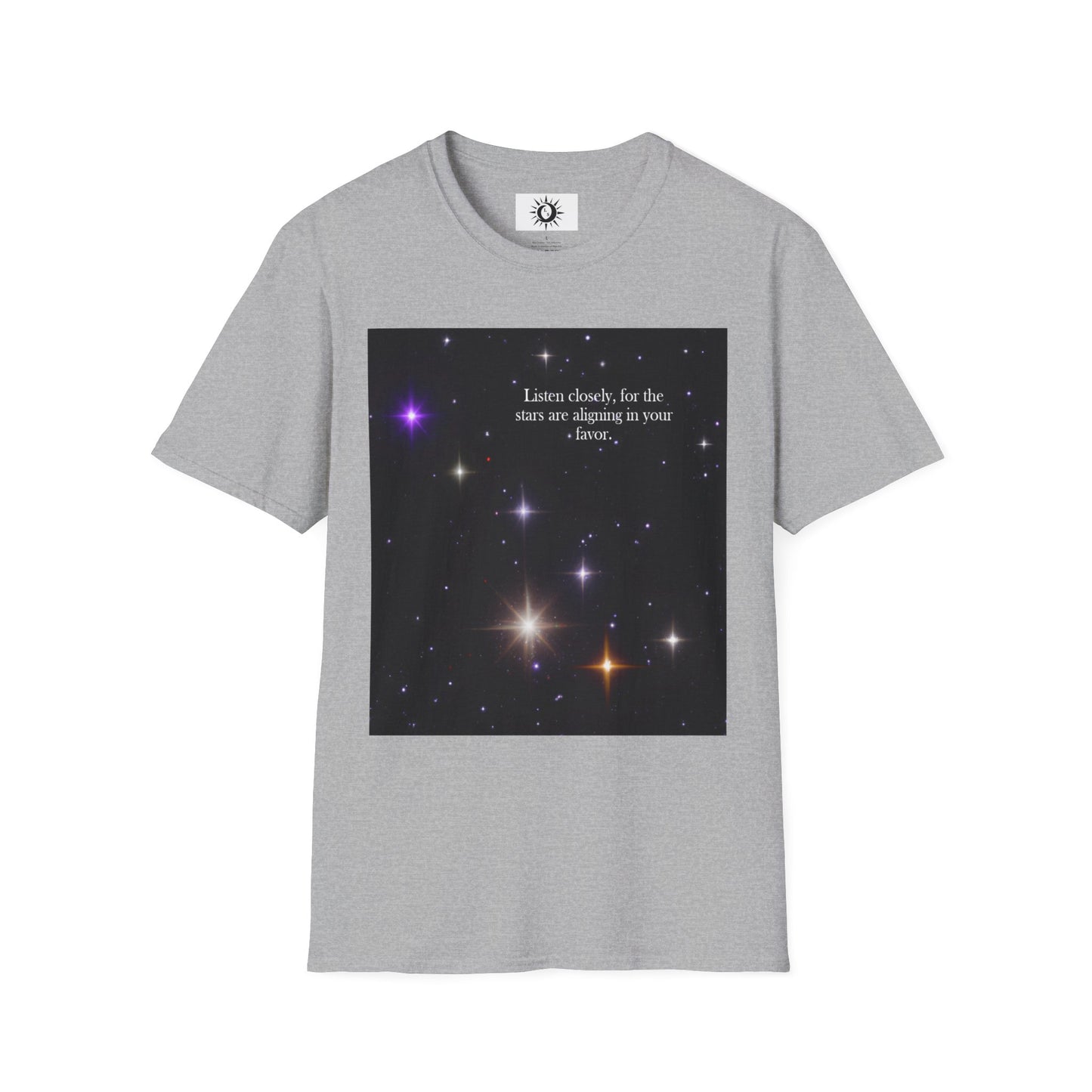 The stars are aligning in your favor Unisex Softstyle T-Shirt